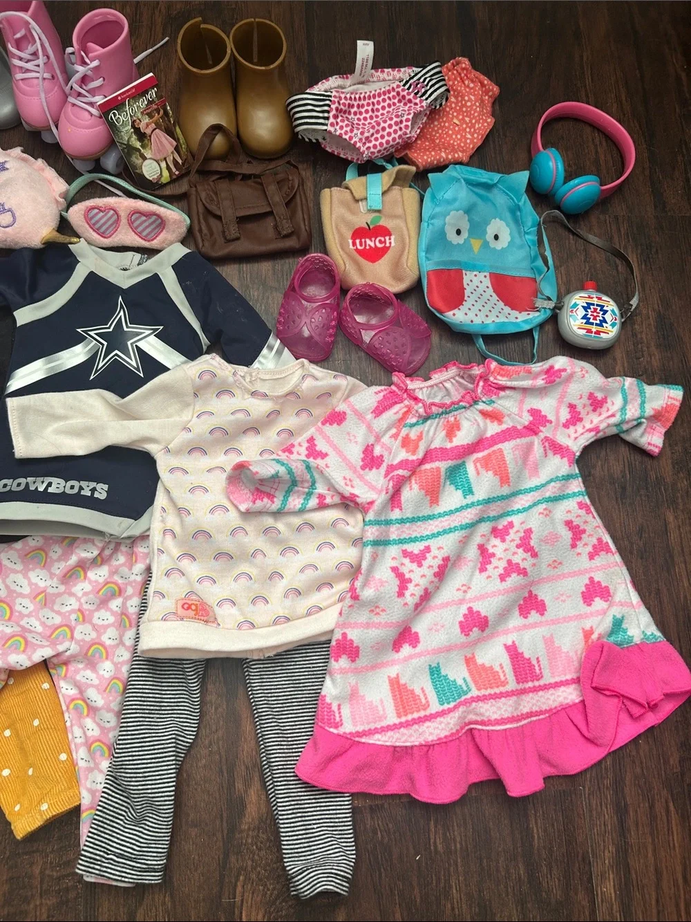 18 inch Doll clothes + accessories